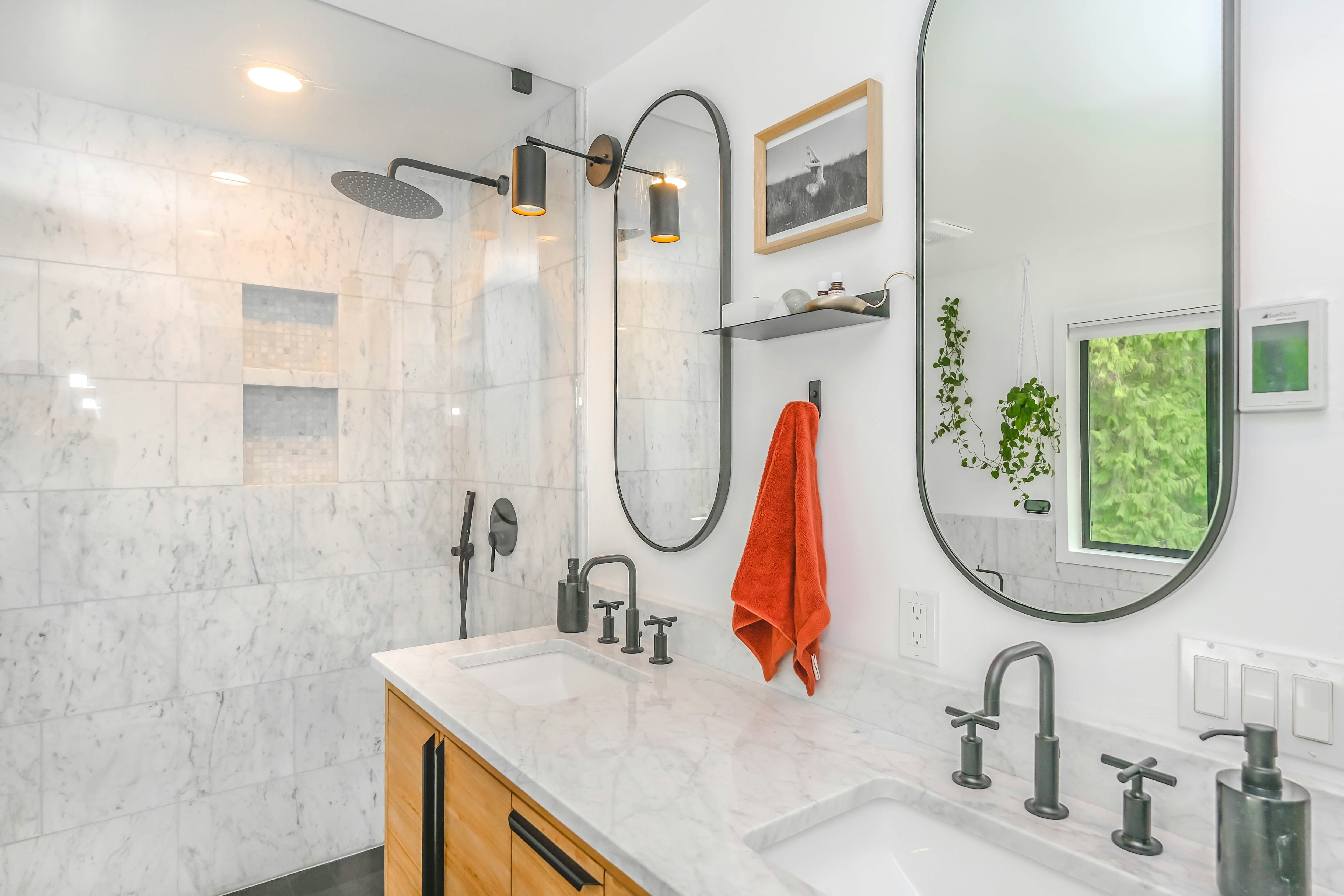 Double Vanity Bathroom Update